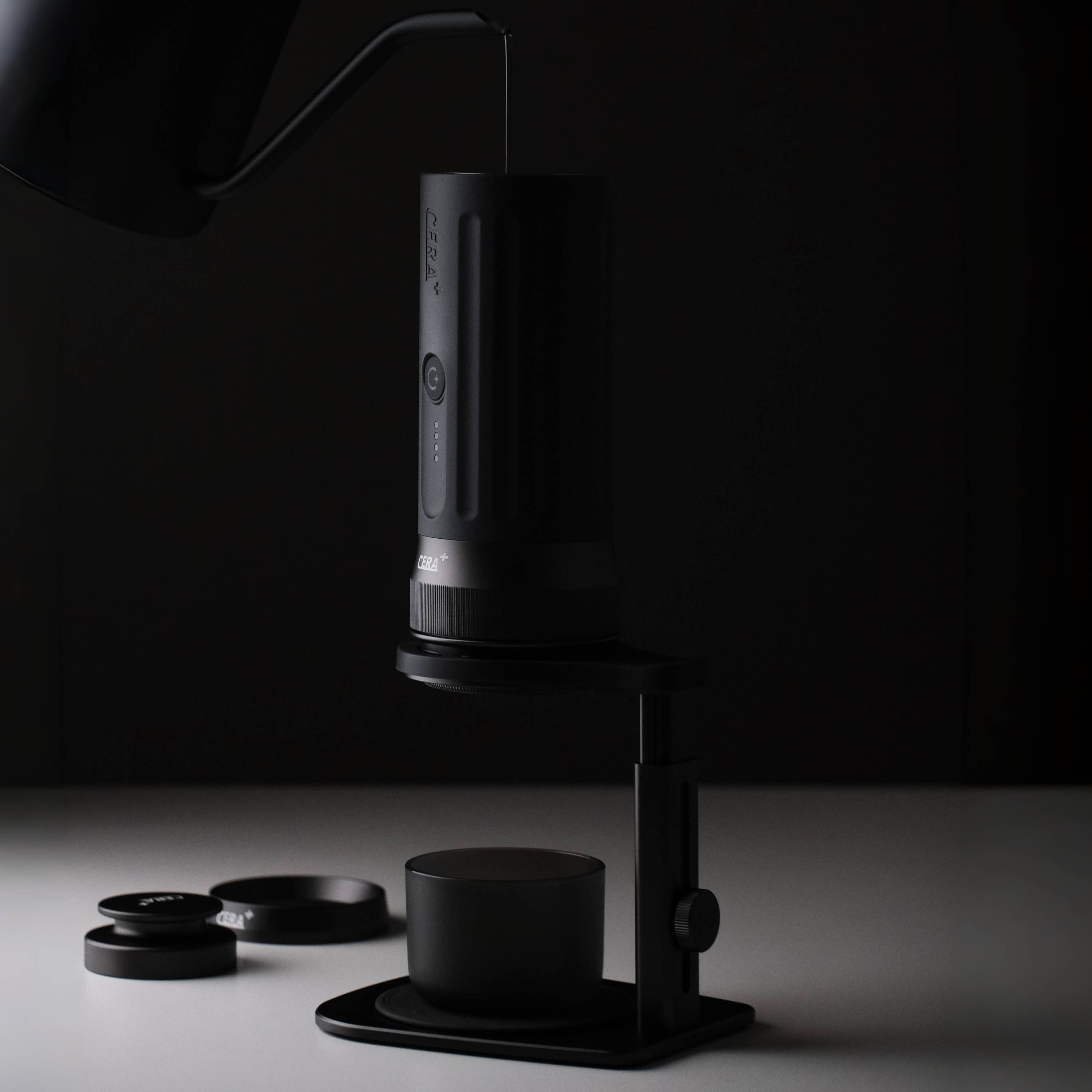 Ceramax - smarte tragbare Espressomaschine - App-Steuerung