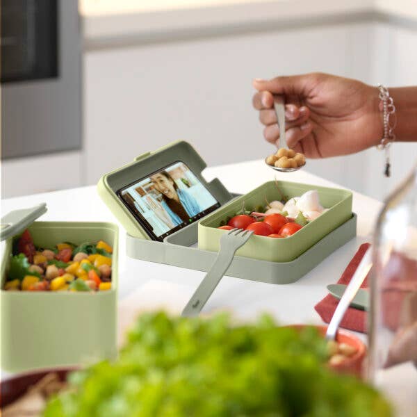 Lunchbox Bauletto – Lunchbox in 2 Größen mit Trenner und Handyhalter