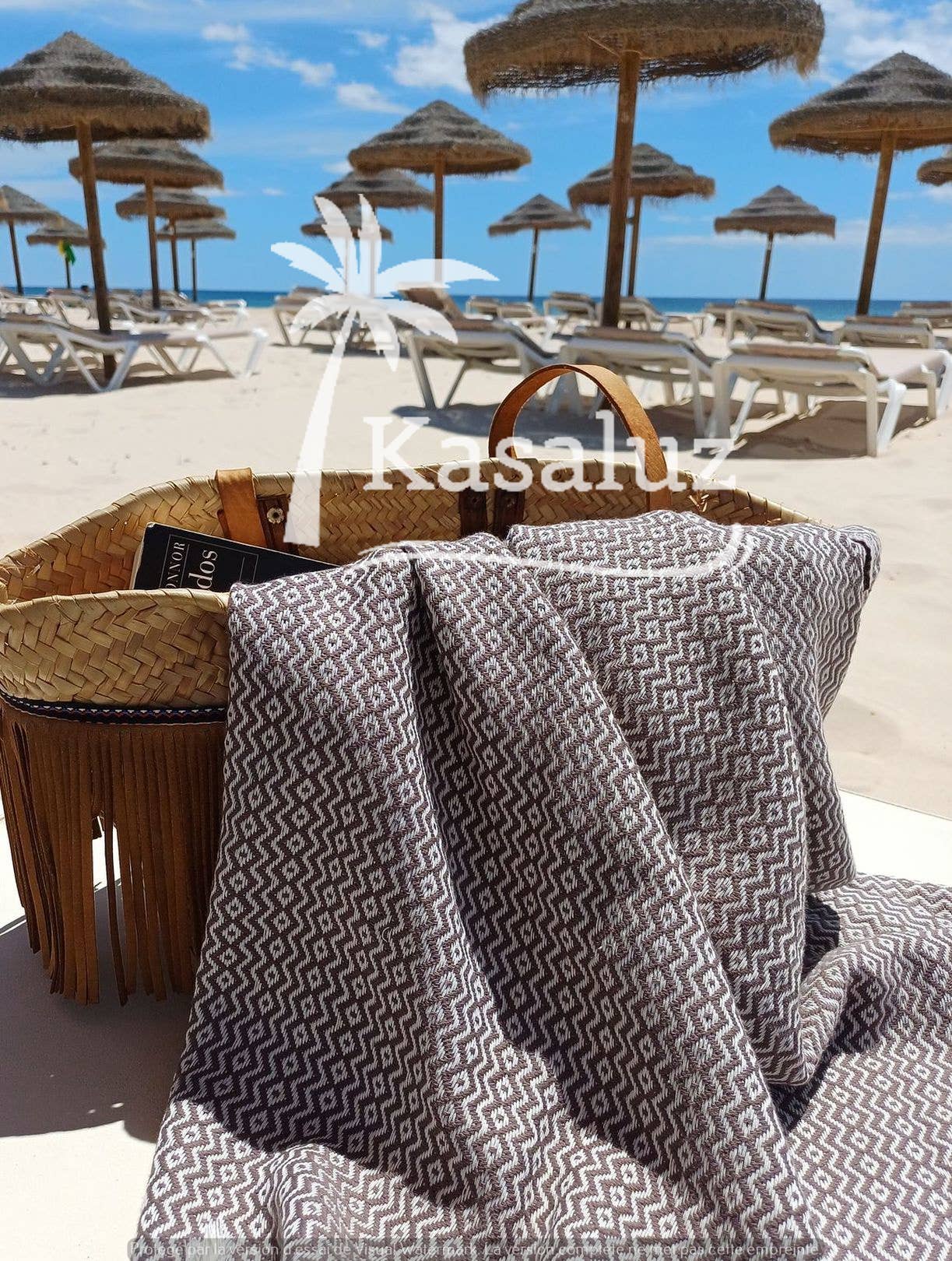 Ronda Mintgrünes Strandfouta mit Oeko-Tex Standard 100 Zertifizierung