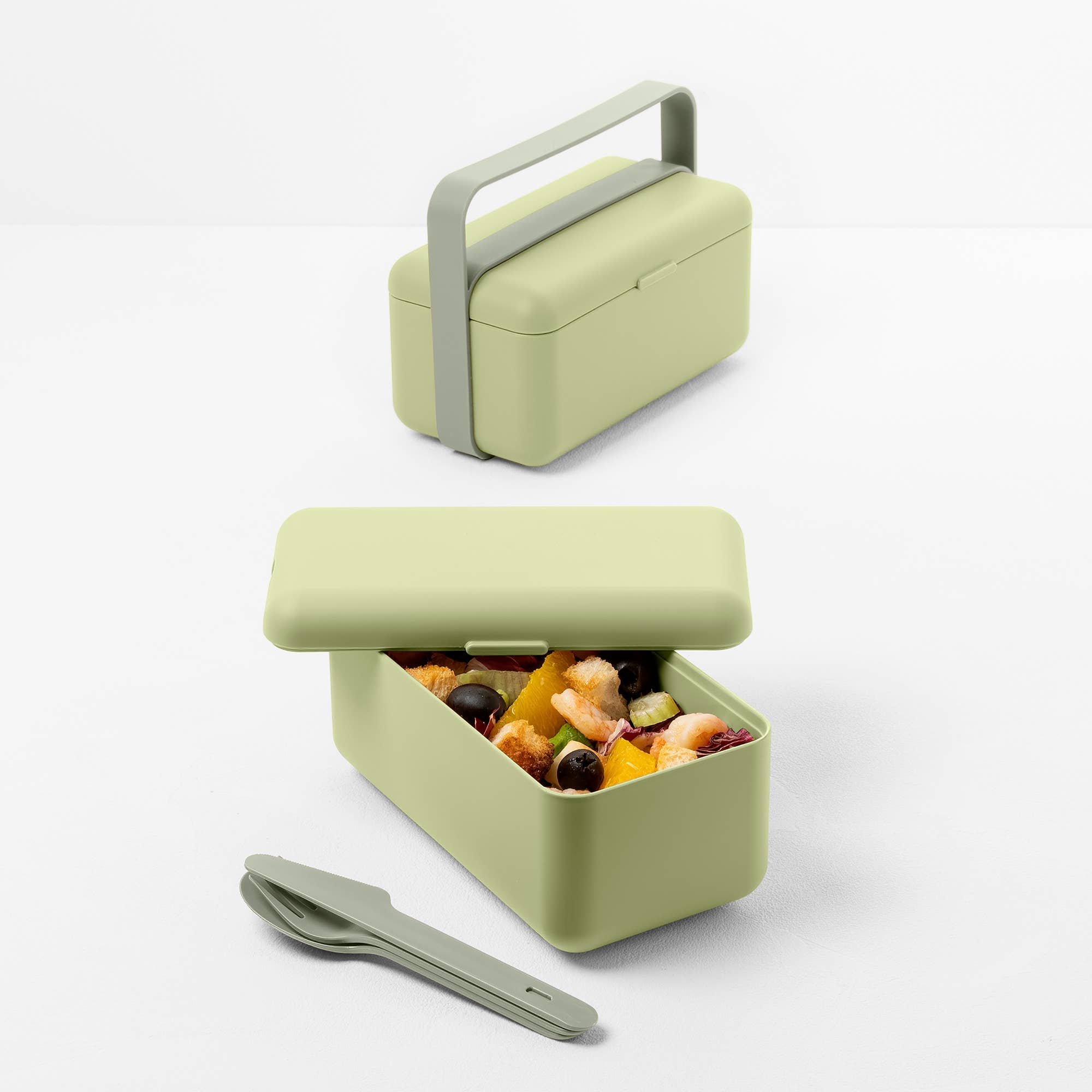 Lunchbox Bauletto – Lunchbox in 2 Größen mit Trenner und Handyhalter
