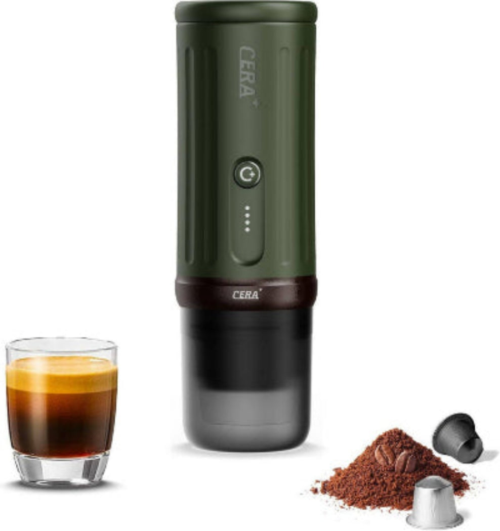 Cerapresso – Tragbare Espressomaschine – Grün