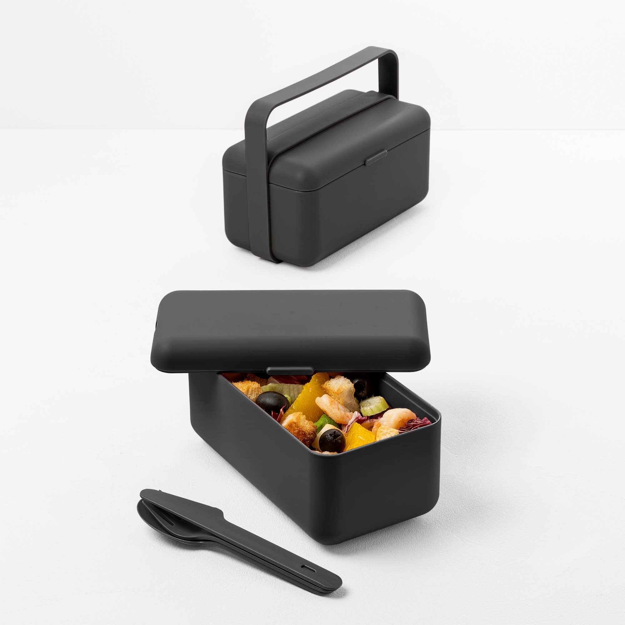 Lunchbox Bauletto – Lunchbox in 2 Größen mit Trenner und Handyhalter