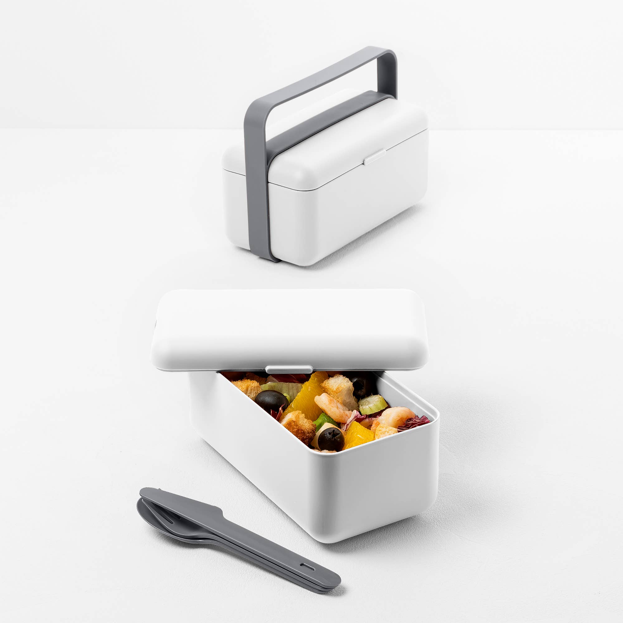 Lunchbox Bauletto – Lunchbox in 2 Größen mit Trenner und Handyhalter