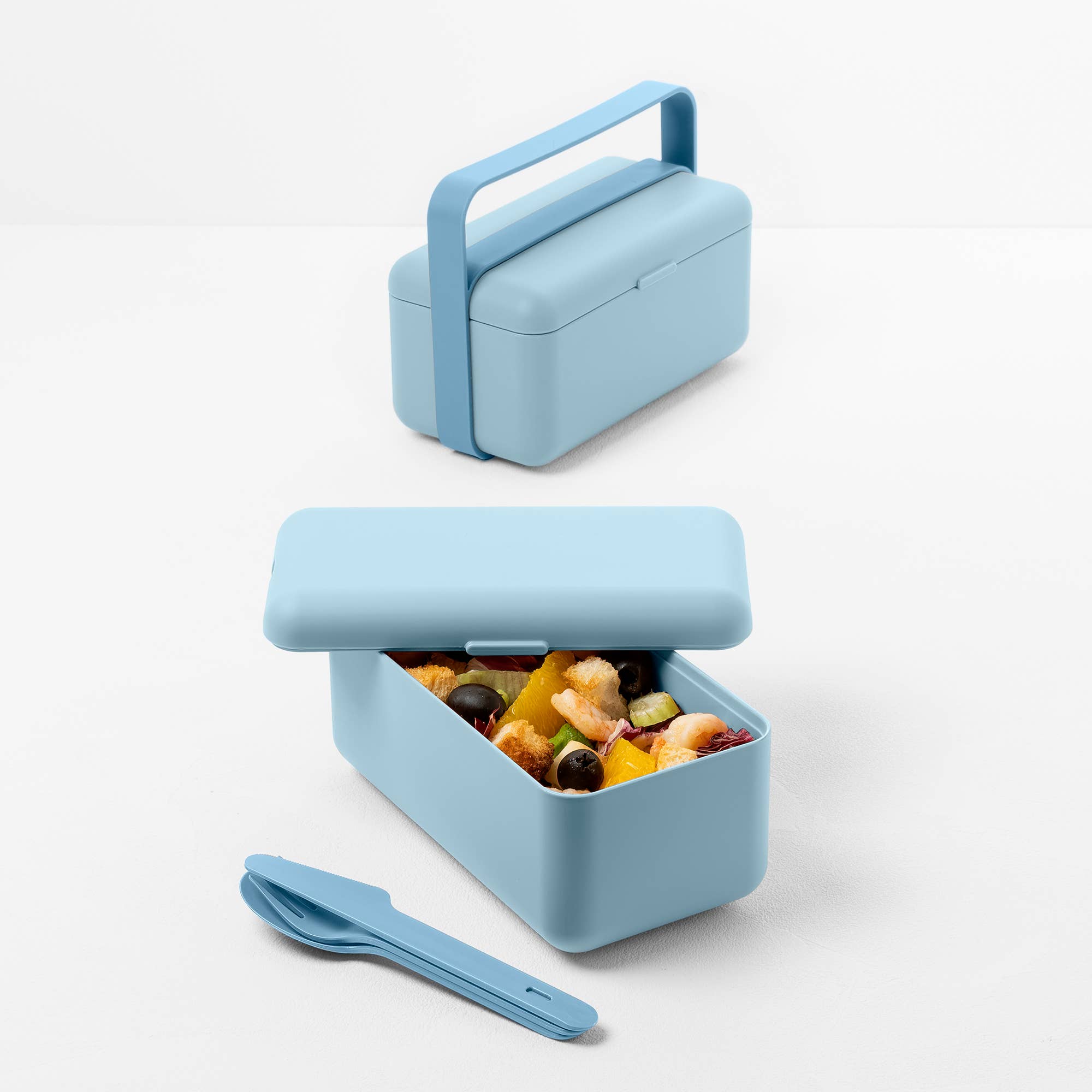 Lunchbox Bauletto – Lunchbox in 2 Größen mit Trenner und Handyhalter