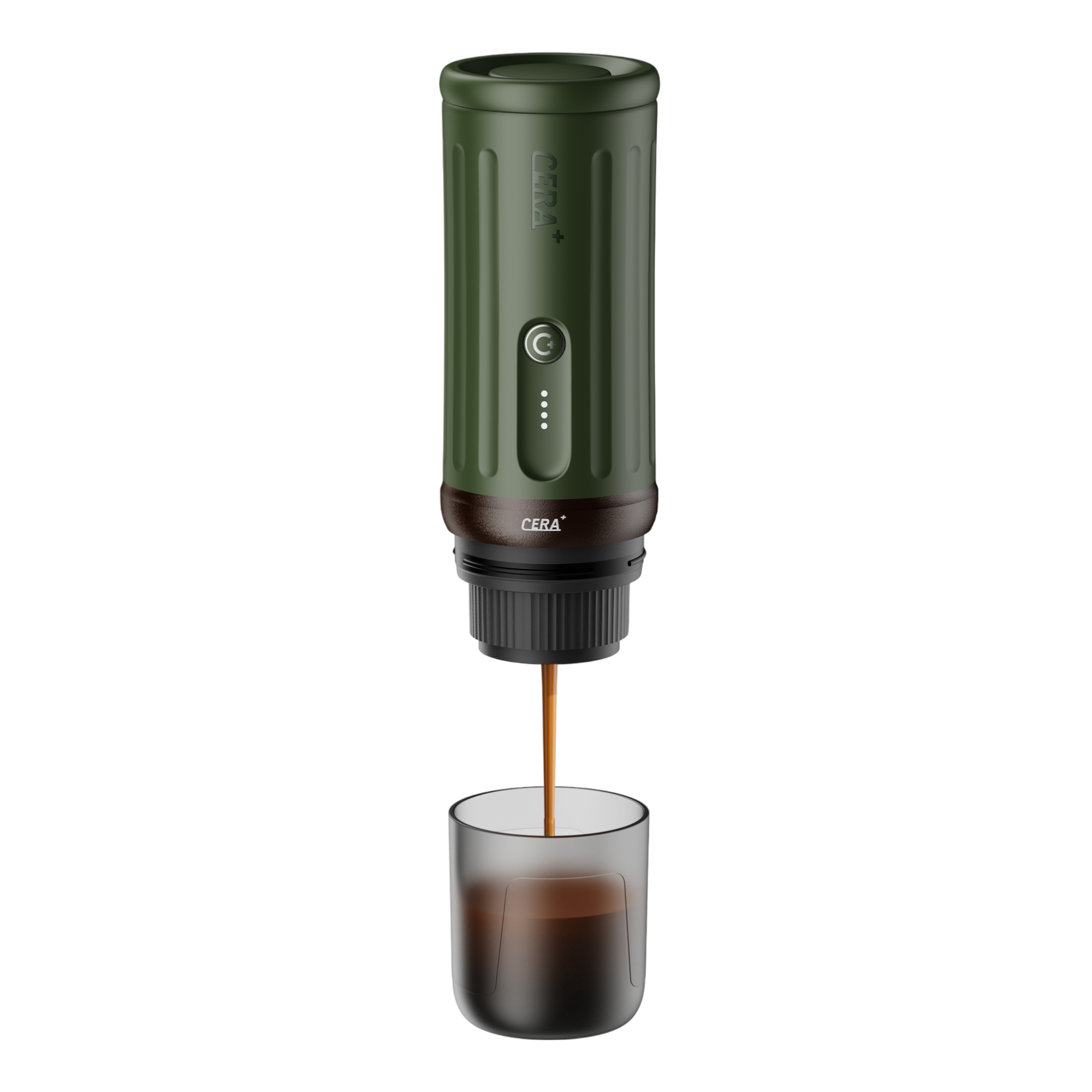 Cerapresso – Tragbare Espressomaschine – Grün