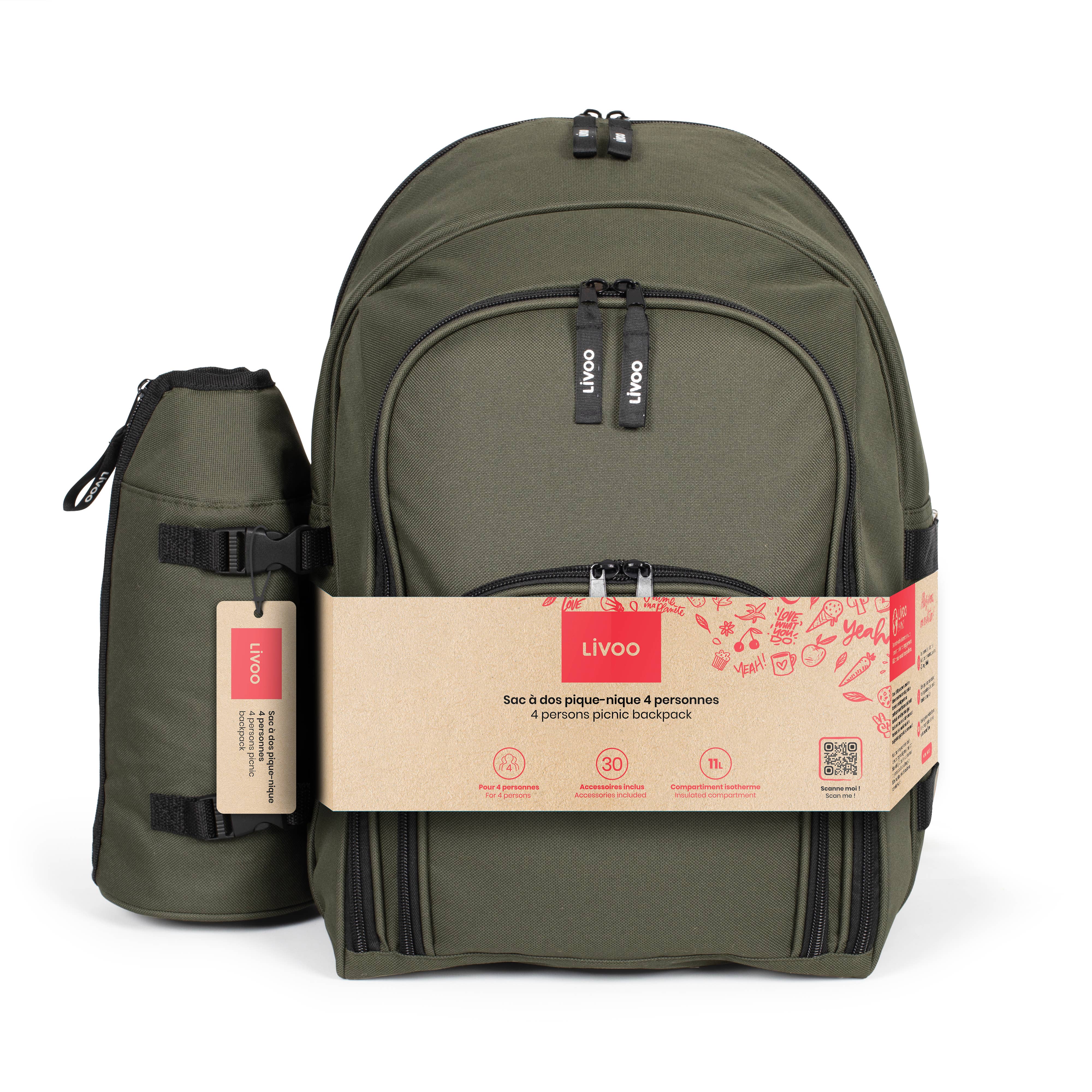 SE970VE - Picknickrucksack für 4 Personen