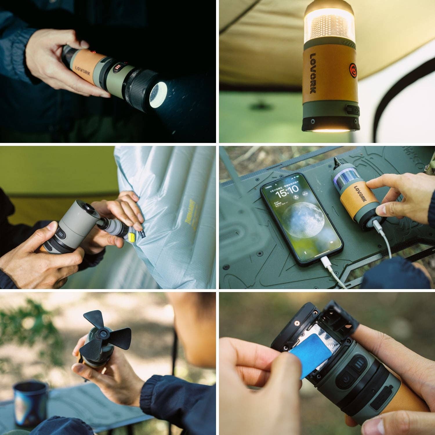 Lovork 8-in-1 Camper-Set