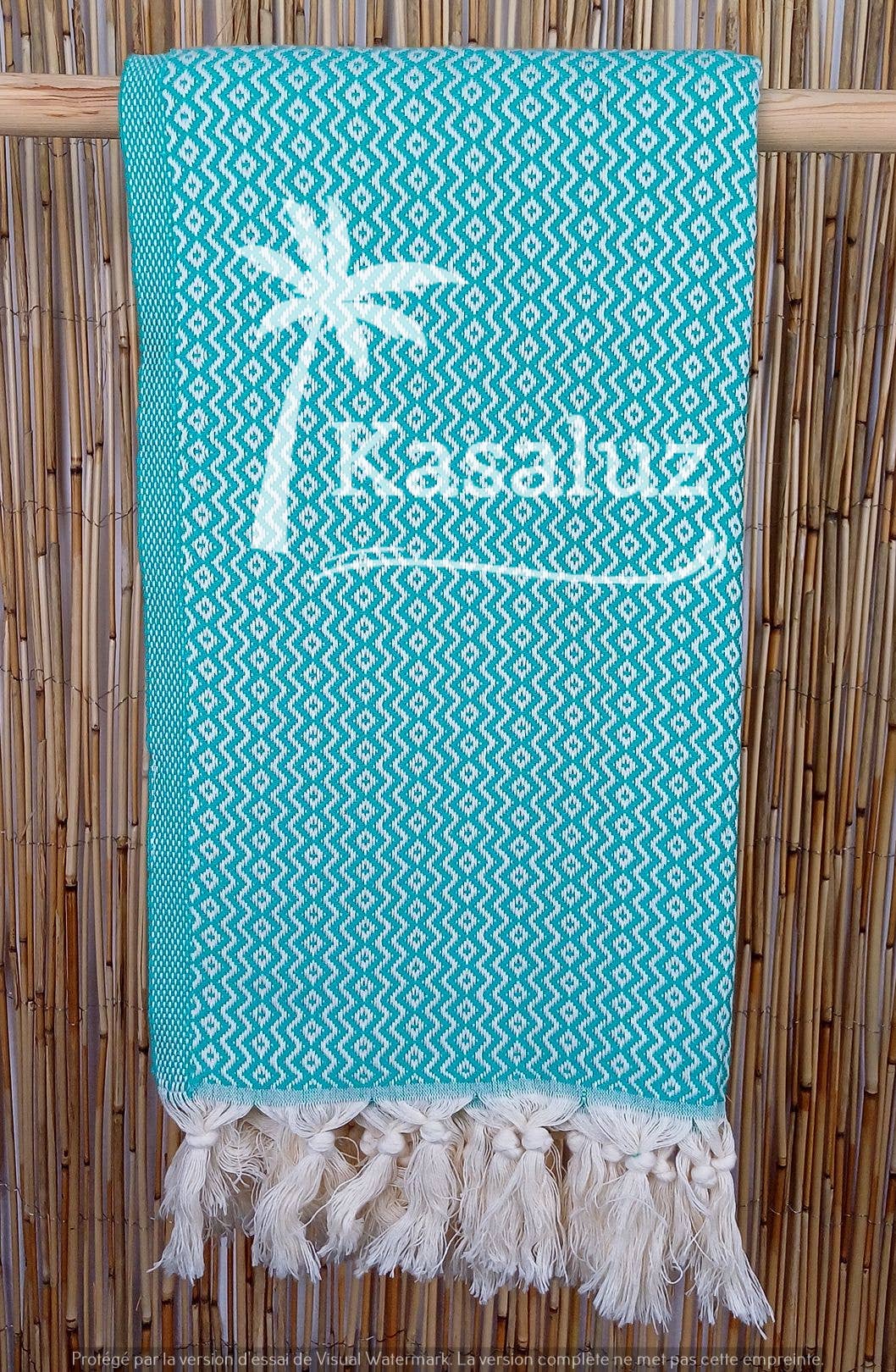 Ronda Mintgrünes Strandfouta mit Oeko-Tex Standard 100 Zertifizierung